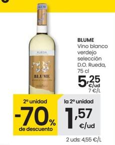 Oferta de Blume - Vino Blanco Verdejo Seleccion D.O. Rueda por 5,25€ en Eroski