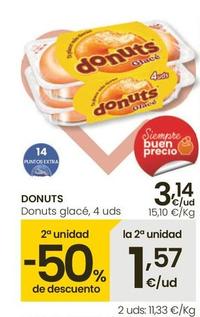 Oferta de Donuts - Glace por 3,14€ en Eroski