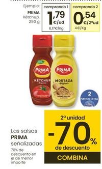 Oferta de Prima - Ketchup por 1,79€ en Eroski