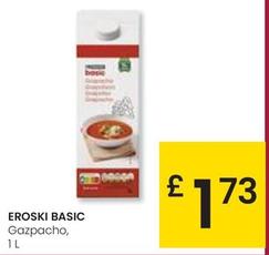 Oferta de Eroski - Basic Gazpacho por 1,73€ en Eroski
