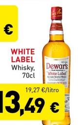 Oferta de Whisky por 13,49€ en Hiperber