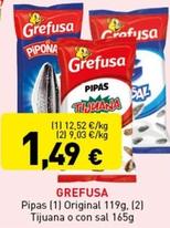 Oferta de Snacks por 1,49€ en Hiperber