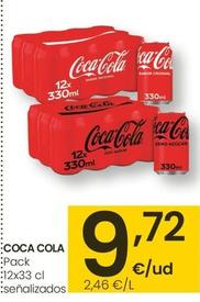 Oferta de Coca-Cola - Pack Señalizados por 9,72€ en Eroski