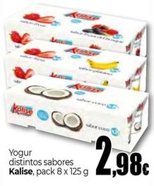 Oferta de Kalise - Yogur Distintos Sabores , Pack 8 X por 2,98€ en Unide Market