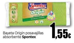 Oferta de Spontex - Bayeta Origin Posavajillas Absorbente por 1,55€ en Unide Market