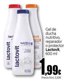 Oferta de Lactovit - Gel De Ducha Nutritivo Reparador O Protector por 1,99€ en Unide Market