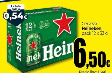 Oferta de Heineken - Cerveza por 6,5€ en Unide Market