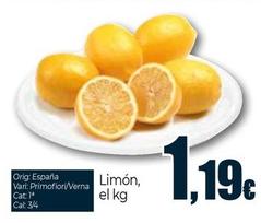 Oferta de Limón por 1,19€ en Unide Market