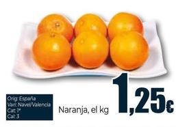 Oferta de Naranja por 1,25€ en Unide Market