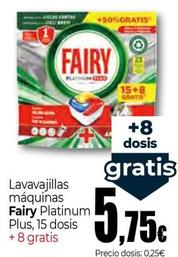 Oferta de Fairy - Lavavajillas Máquinas por 5,75€ en Unide Supermercados