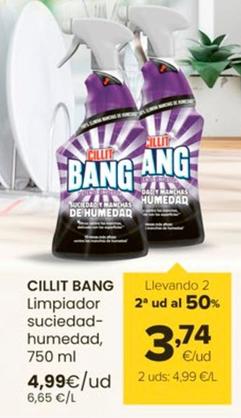 Oferta de Cillit Bang - Limpiador Suciedad-humedad por 4,99€ en Autoservicios Familia