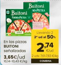 Oferta de Buitoni - En Las Pizzas por 3,65€ en Autoservicios Familia