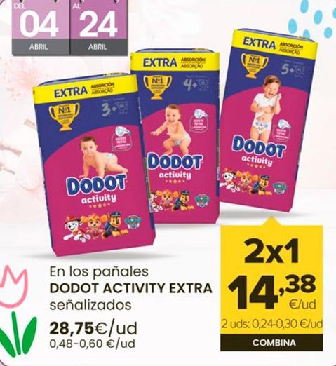 Oferta de Dodot - En Los Panales por 28,75€ en Autoservicios Familia