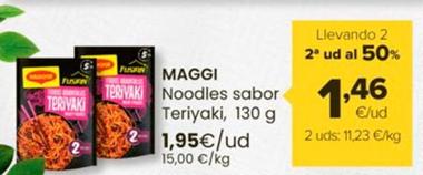 Oferta de Maggi - Noodles Sabor Teriyaki por 1,95€ en Autoservicios Familia