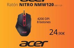 Oferta de Acer - Ratón Nitro Nmw120 por 24,9€ en Ecomputer