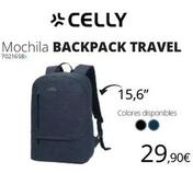 Oferta de Celly - Mochila Backpack Travel por 29,9€ en Ecomputer