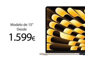 Oferta de Apple - Macbook Air por 1599€ en Ecomputer