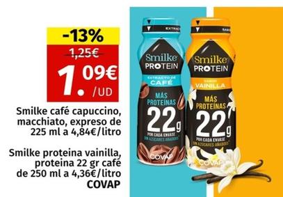 Oferta de Covap - Smilke Café Capuccino, Macchiato por 1,09€ en Maskom Supermercados