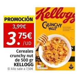 Oferta de Kellogg's - Cereales Crunchy Nut por 3,75€ en Maskom Supermercados