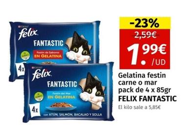 Oferta de Felix - Gelatina Festin Carne O Mar por 1,99€ en Maskom Supermercados