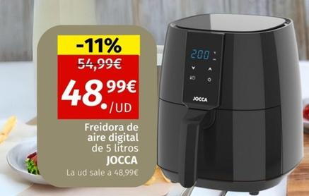 Oferta de Jocca - Freidora De Aire Digital por 48,99€ en Maskom Supermercados