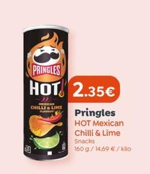 Oferta de Pringles - Hot Mexican Chilli & Lime por 2,35€ en Maskom Supermercados