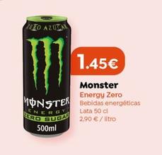 Oferta de Monster - Bebidas Energéticas Lata por 1,45€ en Maskom Supermercados