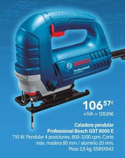 Oferta de Bosch - Caladora Pendular Professional GST 8000 E por 128,95€ en Cadena88