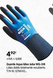 Oferta de Juba - Guante Aqua Latex WG-318 por 5,95€ en Cadena88