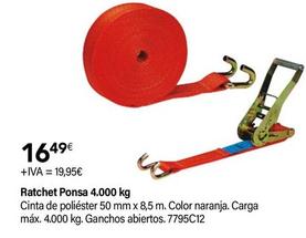 Oferta de Ratchet Ponsa 4 por 19,95€ en Cadena88