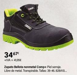 Oferta de Bellota - Zapato Nonmetal Comp+ por 41,95€ en Cadena88