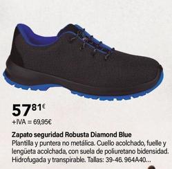 Oferta de Zapato Seguridad Robusta Diamond Blue por 69,95€ en Cadena88