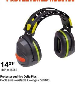 Oferta de Protector Auditivo Delta Plus por 16,95€ en Cadena88