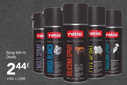 Oferta de Ratio - Spray por 2,95€ en Cadena88