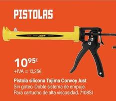 Oferta de Pistola Silicona Tajima Convoy Just por 13,25€ en Cadena88