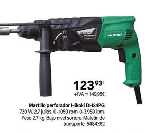 Oferta de Hikoki - Martillo Perforador DH24PG 730 W por 149,95€ en Cadena88