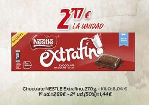 Oferta de Chocolate por 2,17€ en Alsara Supermercados