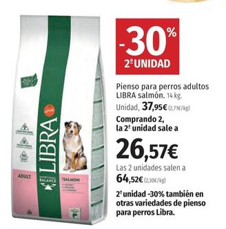 Oferta de Libra - Pienso Para Perros Adultos Salmón por 37,95€ en El Corte Inglés