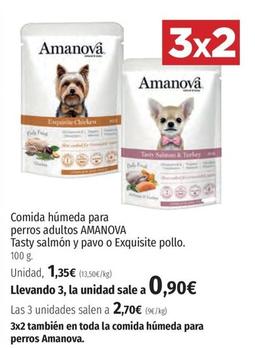 Oferta de Amanova - Comida Húmeda Para Perros Adultos por 1,35€ en El Corte Inglés