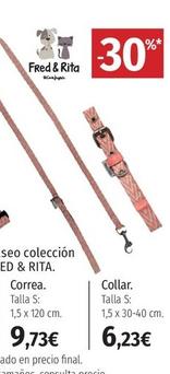 Oferta de Fred & Rita  - Conjunto De Paseo Colección Espiga Rosa  por 6,23€ en El Corte Inglés