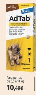 Oferta de Elanco - Comprimidos Masticables Antiparasitarios Para Perro por 10,49€ en El Corte Inglés