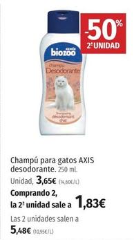 Oferta de Apis - Champu Para Gatos Axis Desodorante por 3,65€ en El Corte Inglés