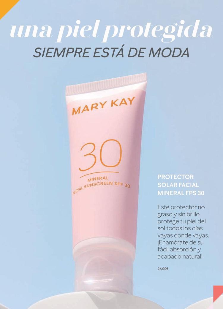 Oferta de Mary Kay - Protector Solar Facial Mineral FPS 30 por 26€ en Mary Kay