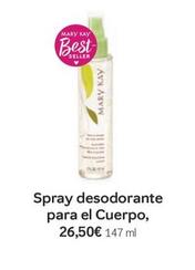 Oferta de Mary Kay - Spray Desodorante Para El Cuerpo por 26,5€ en Mary Kay