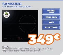 Oferta de Samsung - Encimera Nz63b5046gk/u2 por 349€ en Pascual Martí