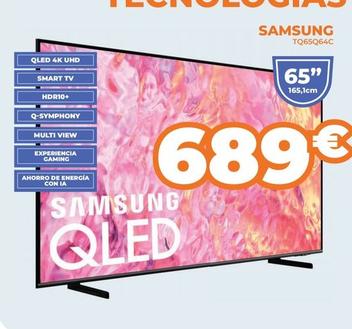 Oferta de Samsung - TQ65Q64C por 689€ en Pascual Martí