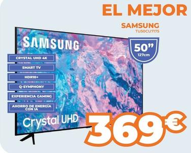 Oferta de Samsung - TU50CU7175  por 369€ en Pascual Martí