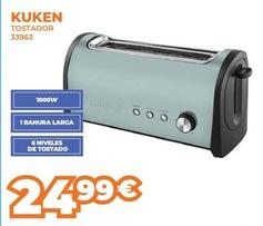 Oferta de Kuken - Tostador 33963 por 24,99€ en Pascual Martí