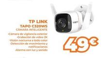 Oferta de Tp-link - Tapo C320WS Cámara Inteligente por 49€ en Pascual Martí