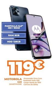 Oferta de Motorola - G23 por 119€ en Pascual Martí